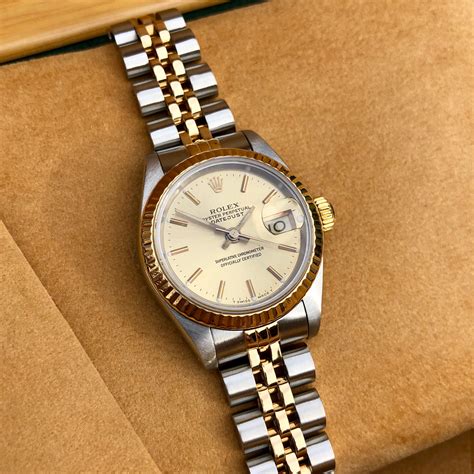 rolex 69173 datejust ddial jubilee bracelet two tone watch|rolex lady datejust watches.